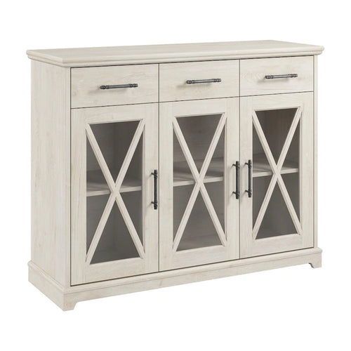 46W Farmhouse Sideboard Buffet Cabinet with Drawers