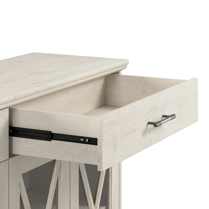 46W Farmhouse Sideboard Buffet Cabinet with Drawers