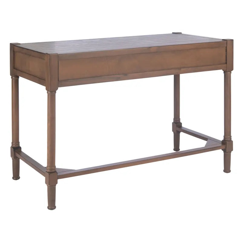 White Washed Grey Writing Desk