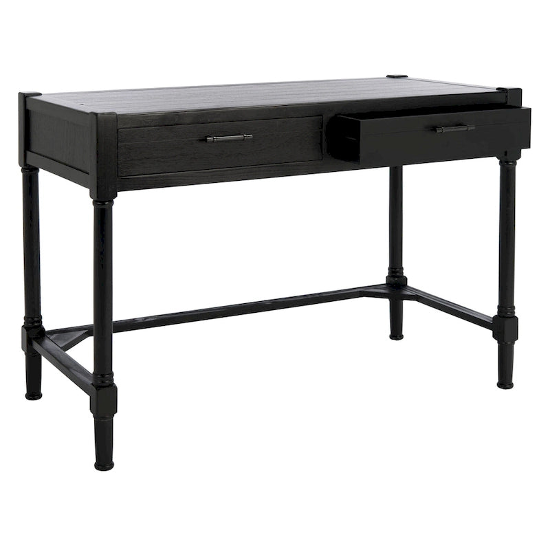 White Washed Grey Writing Desk
