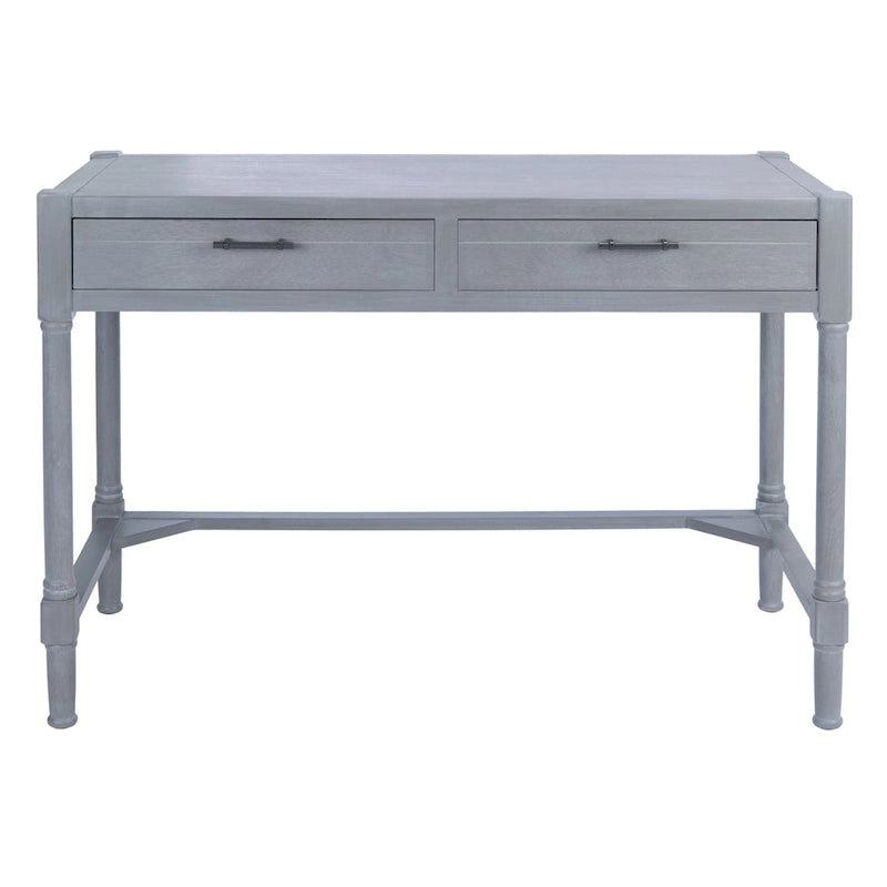 White Washed Grey Writing Desk