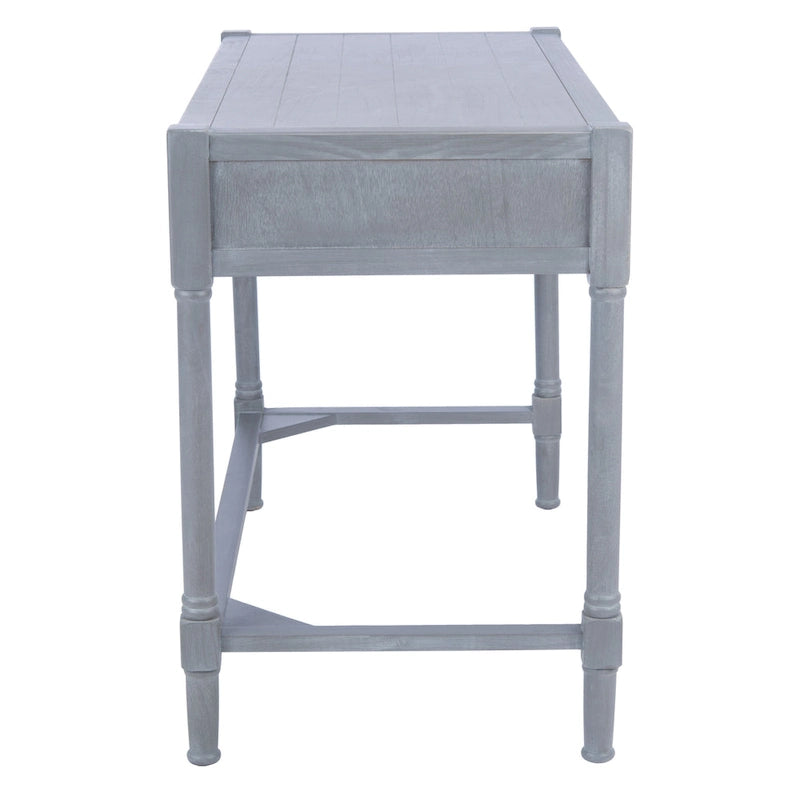 White Washed Grey Writing Desk