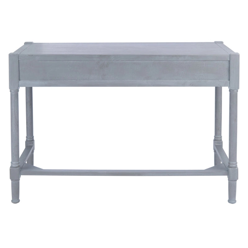 White Washed Grey Writing Desk