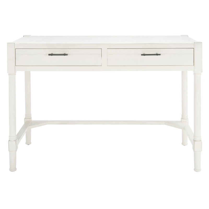 White Washed Grey Writing Desk