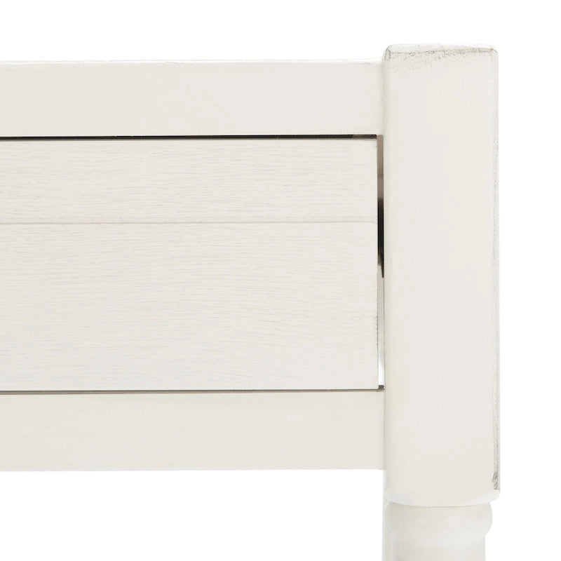 White Washed Grey Writing Desk
