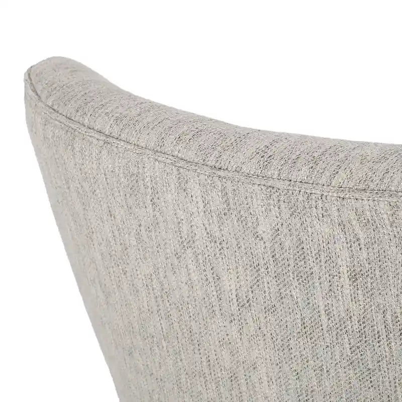 Fabric Upholstered Wood Dining Chair