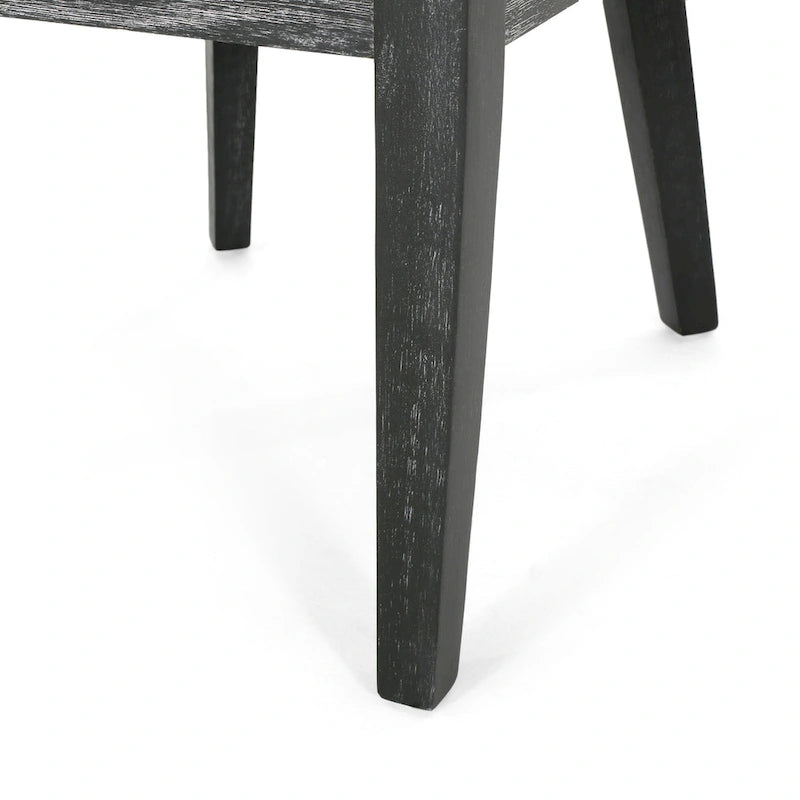 Fabric Upholstered Wood Dining Chair