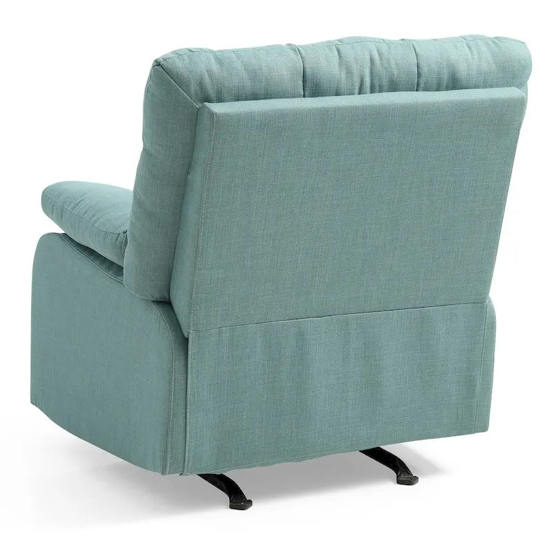 Fabric Upholstery Reclining Chair - 37L x 39W x 38H