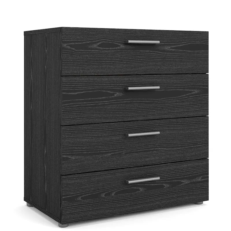 Zeitgemäße Kommode aus Holzwerkstoff mit 4 Schubladen