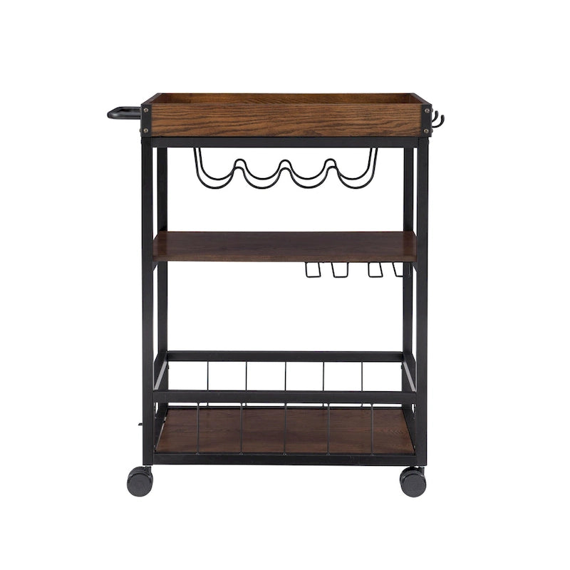 Industrial Kitchen & Wine Cart