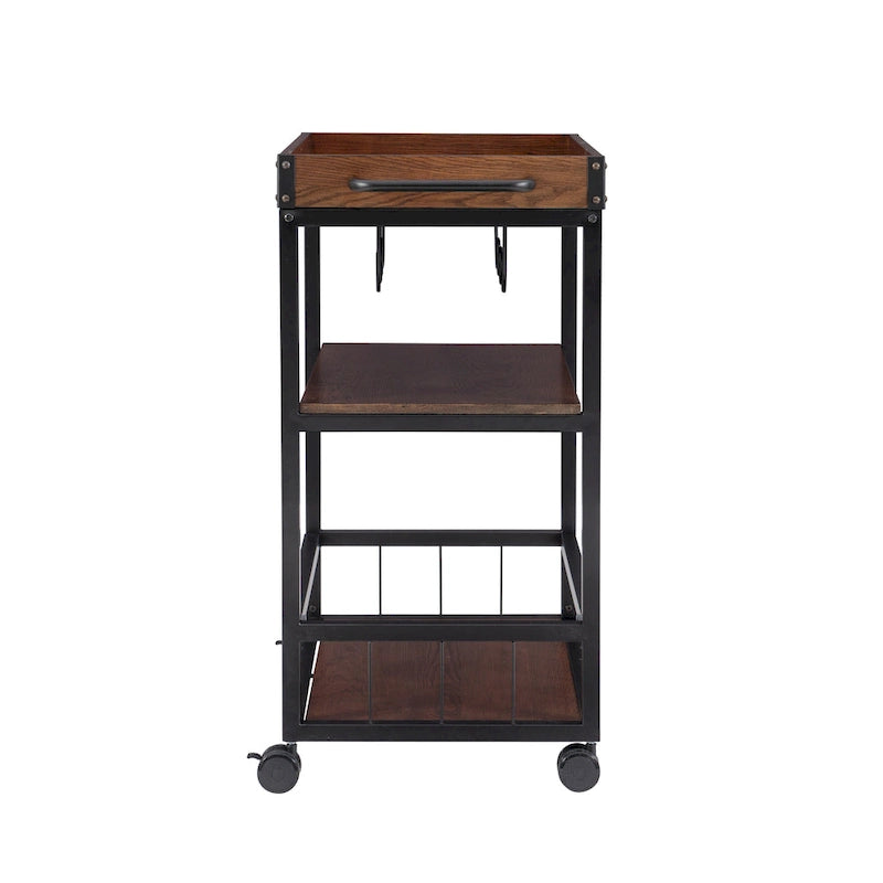 Industrial Kitchen & Wine Cart