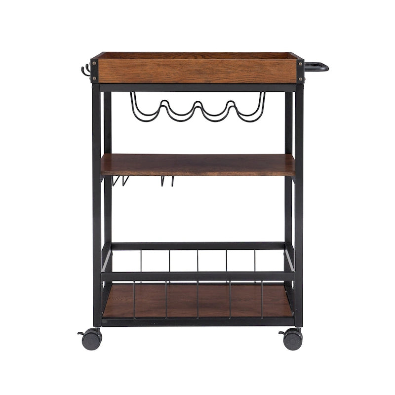 Industrial Kitchen & Wine Cart