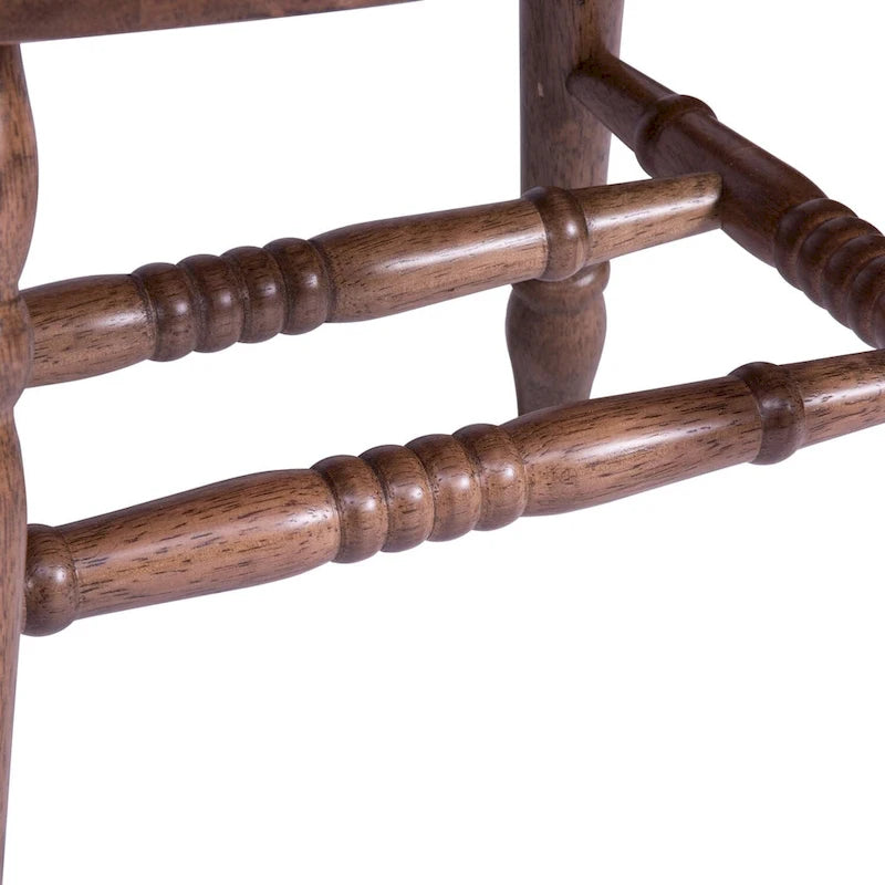 Antique Honey Finish Windsor Dining Chair