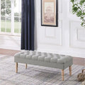 Tufted Top Upholstered Bench