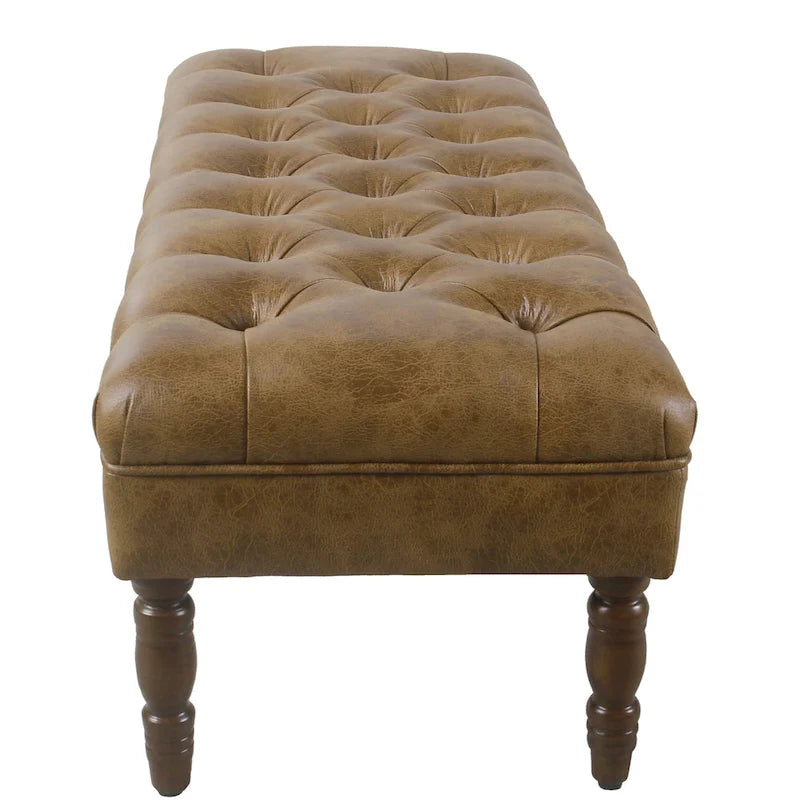 Tufted Top Upholstered Bench