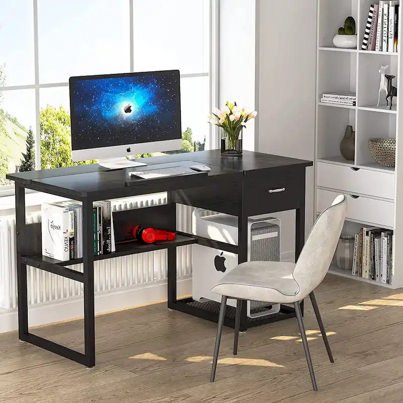 47 Inch Drafting Table with Adjustable Top