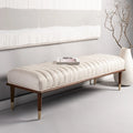 Mid-Century Bench - 63"W x 20"D x 18"H