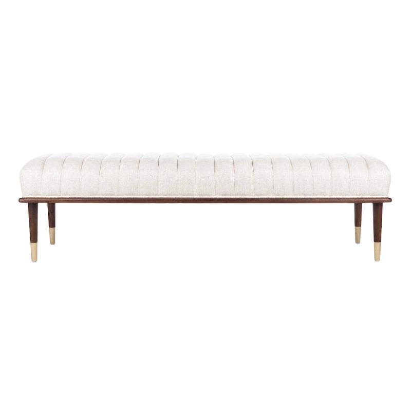 Mid-Century Bench - 63"W x 20"D x 18"H
