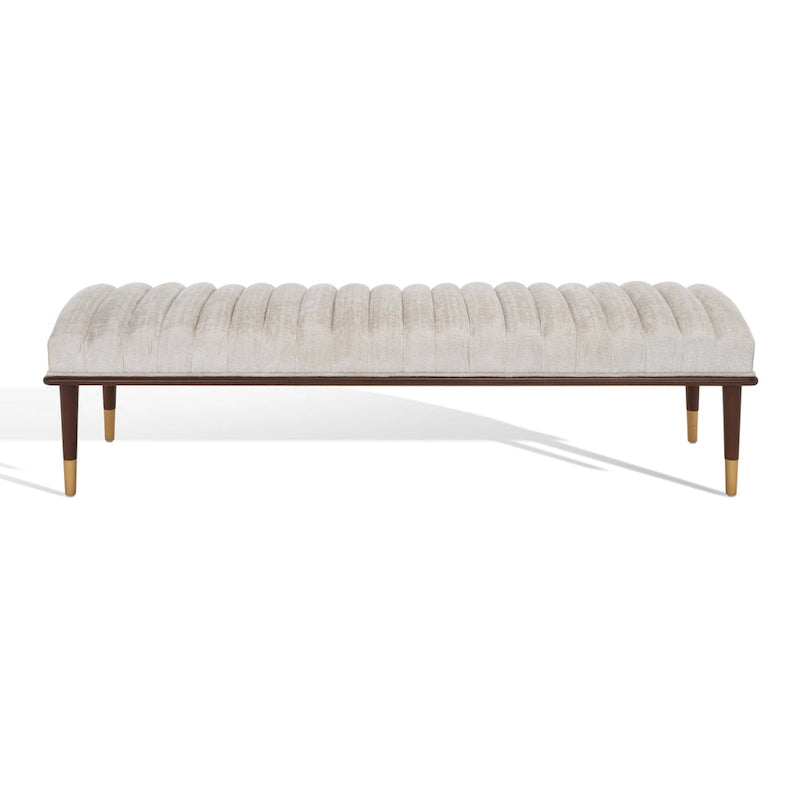 Mid-Century Bench - 63"W x 20"D x 18"H