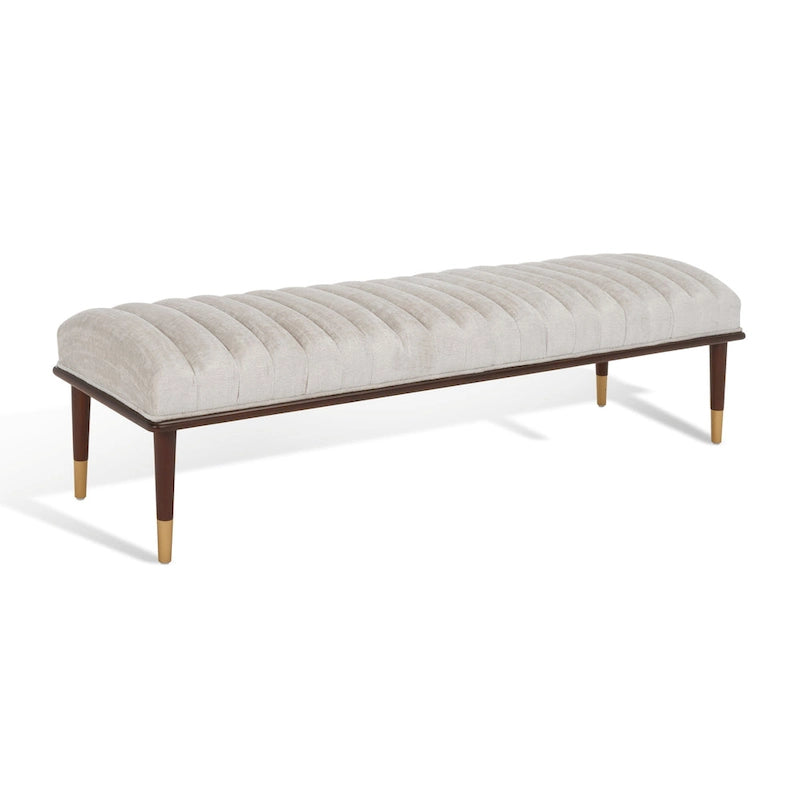 Mid-Century Bench - 63"W x 20"D x 18"H