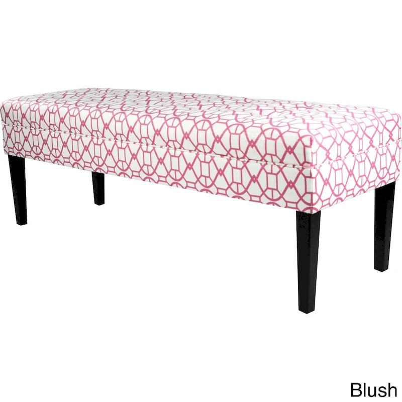 Button Tufted Upholstered Long Bench