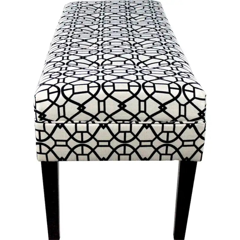 Button Tufted Upholstered Long Bench