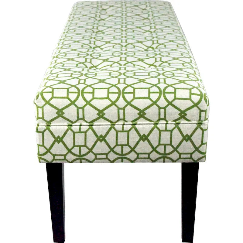 Button Tufted Upholstered Long Bench