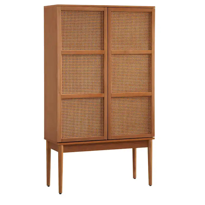 Cane 2-Door Cabinet