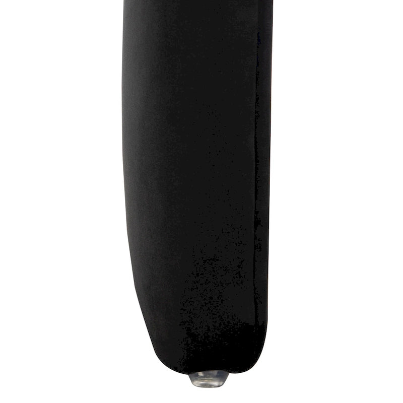 Curved Waterfall Velvet Ottoman