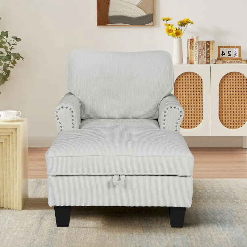 Chaise Lounge Indoor Sleeper Sofa Bed Chair