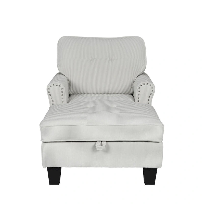 Chaise Lounge Indoor Sleeper Sofa Bed Chair